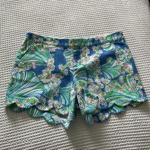 Lilly Pulitzer buttercup shorts size 12 cotton
